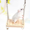 Mouse Rat Parrot Hamster Bell Swing Hanging Ladder
