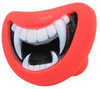 Silicone Red Lip Squeak Sound Dog Toys