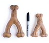 Wishbone Chew Toy Benebone Bacon Flavored