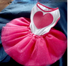 Pet Dog Cat Princess Clothes Bowknot Dress PanDaDa Dog Daisy Gauze Tutu Dress Skirt