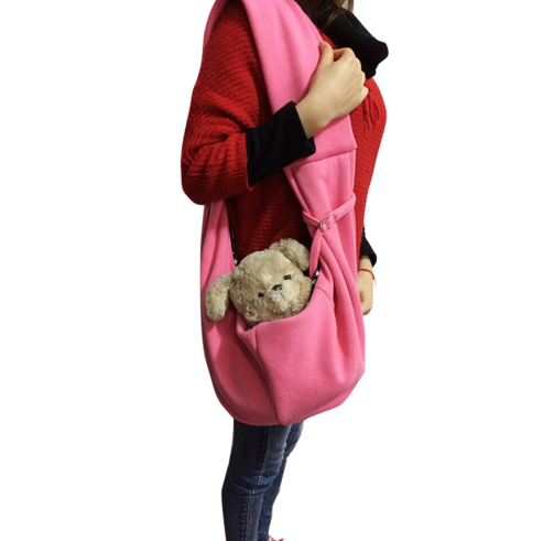 Solid Color Pet Sling Carrier Bag