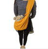 Solid Color Pet Sling Carrier Bag