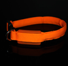 LED Nylon Collar Light-up Safety Bright Flashing Collar
