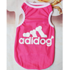 Cool cat dog summer vest pet clothing Lovely Bones adidog